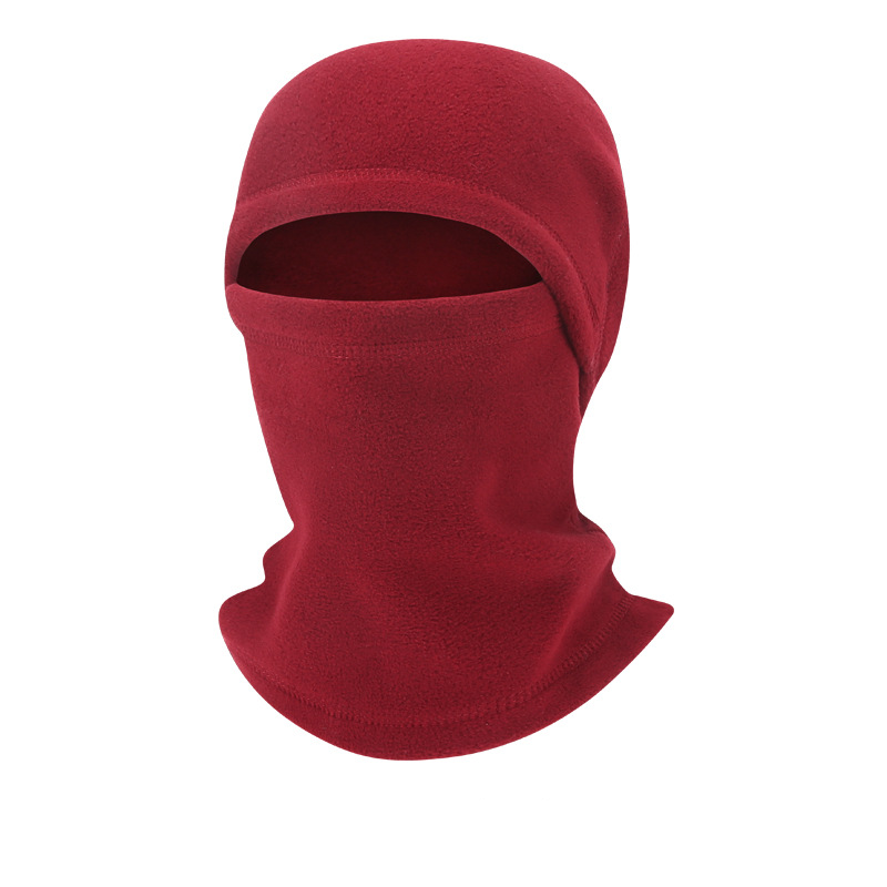 Fahrradbekleidung & Zubehör Outdoor-Fahrradmaske, winddicht, warm, integrierte Kopfbedeckung, Polarfleece plus Samt, multifunktionale warme Nackenschutzmütze_voghion.com