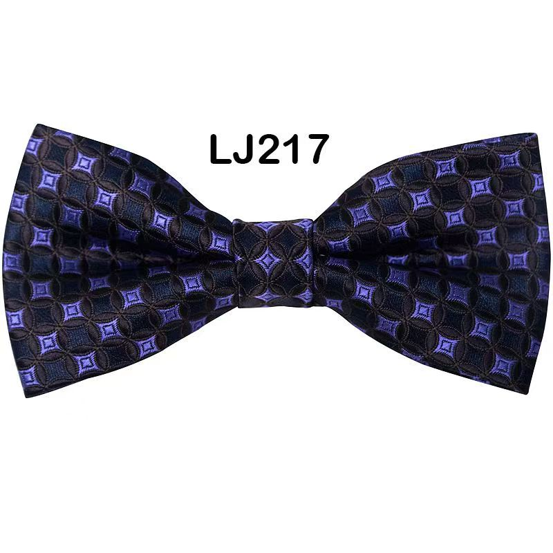 Bowtie M's Abbigliamento formale, versione coreana del tradizionale papillon a doppio strato per lo sposo, papillon tinta unita per M e_voghion.com