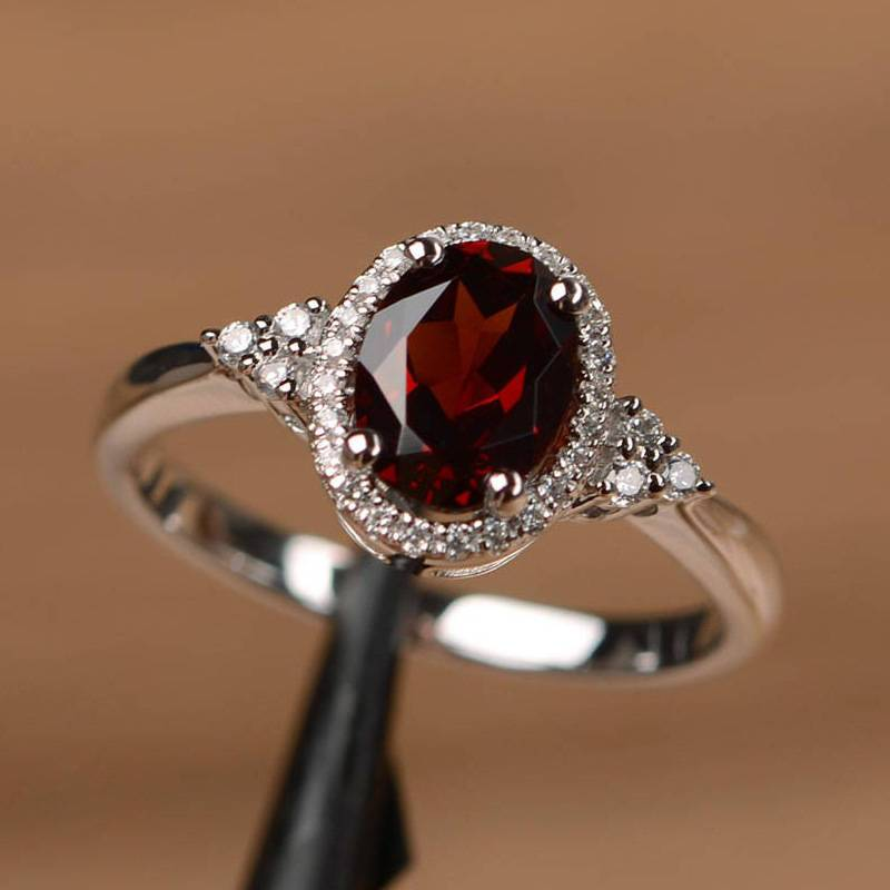 Heißer Verkauf Versilbert Ringe Für Frauen Rubin Smaragd Saphir Schmuck Hochzeit Verlobungsring Großhandel_voghion.com