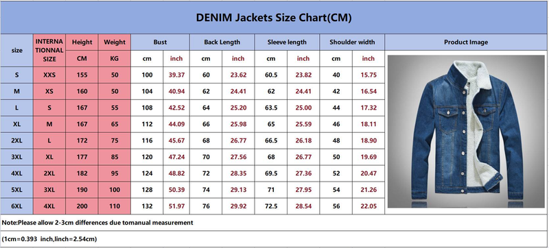 Herrenbekleidung Herren Winter Große Größe Lammwolle Jeansjacke Blau Schlank Langarmjacke Plus Samtoberteil_voghion.com