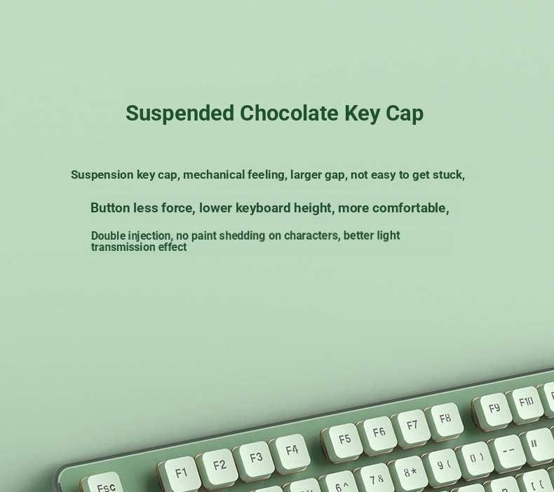 Ensemble clavier et souris sans fil ultra-silencieux LT600 – Double récepteur 2,4 GHz, conception ergonomique, souris laser 1600 DPI et clavier résistant aux éclaboussures_voghion.com