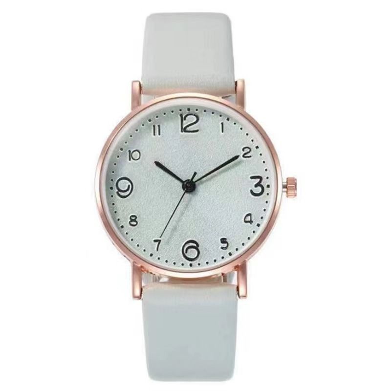 Women's Watch Bracelet Set Digital Women's Watch Creative Women's Quartz Watch Simple Fashion Girls' Watch_voghion.com