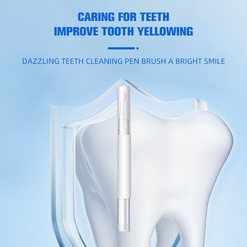 Whitening Gel Pen Effectively Removes Stains From Coffee Tea, Freshens Breath, And Brightens Teeth_voghion.com