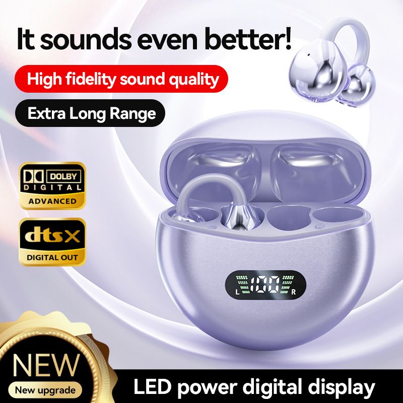 M79 Hot-Selling Ear Clip Bluetooth Earphones Elegant High-Value Bone Conduction Open-Type Sports Wireless In-Ear_voghion.com