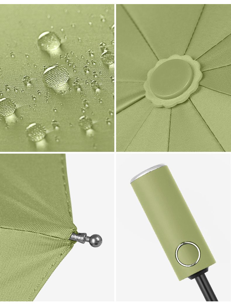 Unisex Safety Reverse Umbrella - UV Protection Reflective_voghion.com