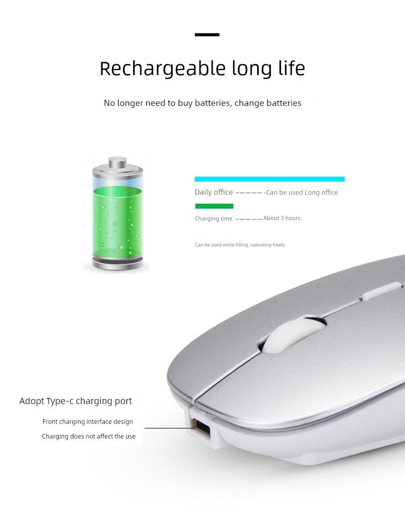 For Iphone Laptop Book Wireless Pro Bluetooth Air Mouse M1 Mute M2 New Arrival M3_voghion.com