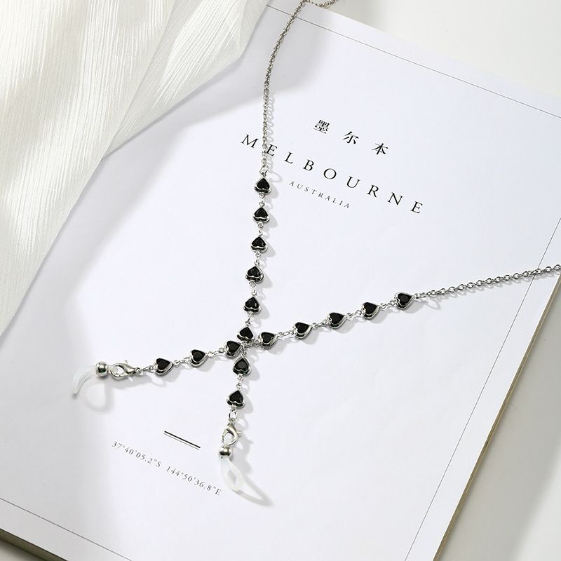 Cinturino da collo di alta qualità, cordino antiscivolo in metallo per occhiali, mascherina, auricolari_voghion.com