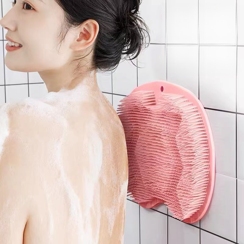 Bathroom Massage Pad Foot Brush Suction Wall Back Scrubber Bath Magic_voghion.com