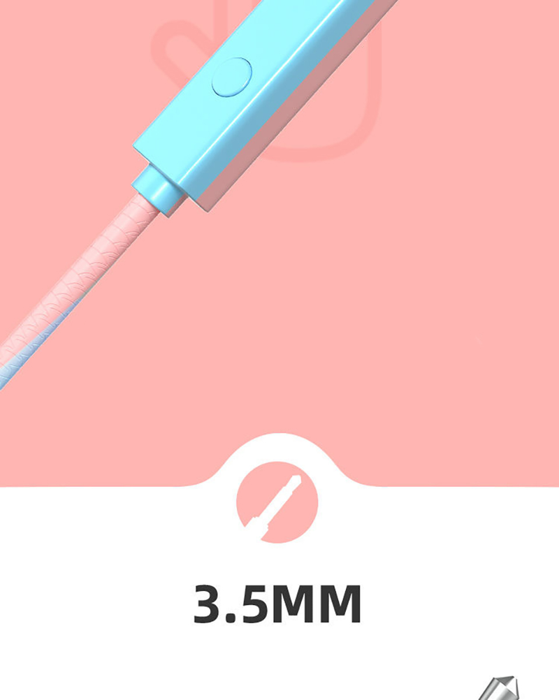3.5mm/Type C In-ear Wired Earbuds Sports Earphone Bass Stereo Music Headset with Microphone for Mobile Phone Computer_voghion.com