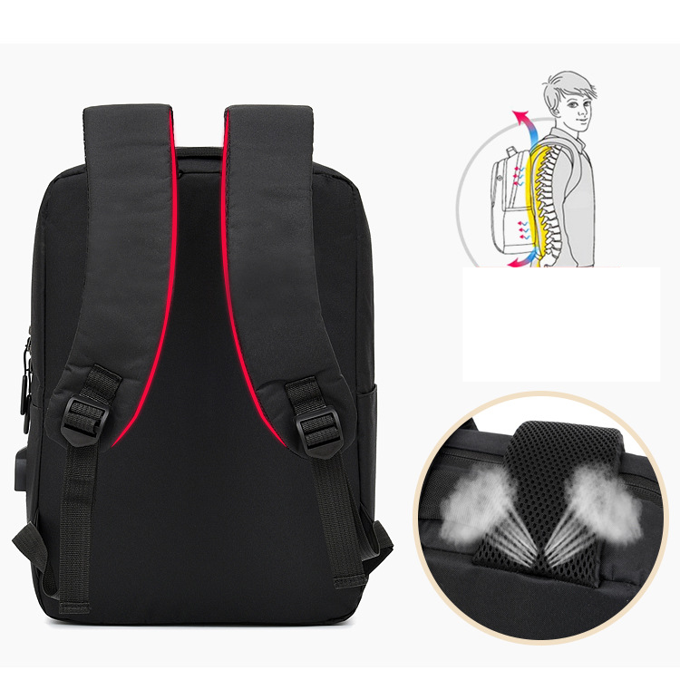 Studenten Schooltas Casual Opladen Usb Zakelijk Reizen Grote Capaciteit Schooltas Rugzak_voghion.com