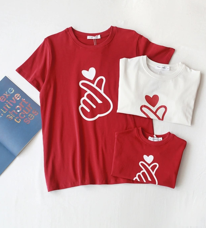 Mother & Kids 2025 New Trend Parent-child Wear Baby Family Of Three Or Four Family Wear Mother And Daughter Stylish Short-sleeved T-shirt_voghion.com