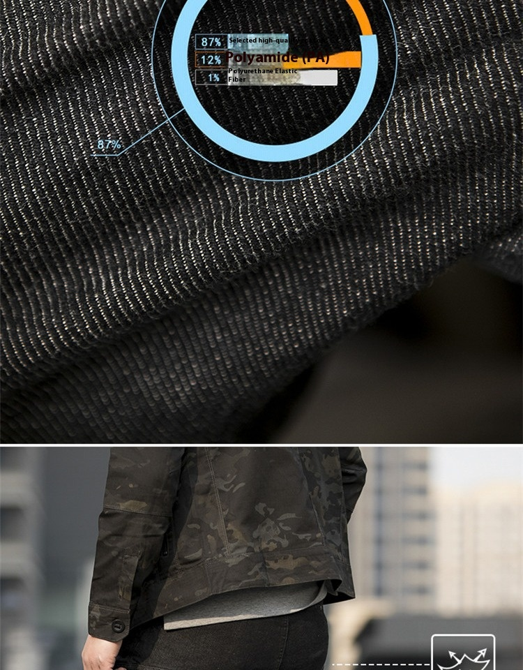 Tactical Pants For Men - Durable Multi-Pocket Stretch Denim Work Pants For Outdoor, Military, And Workwear_voghion.com