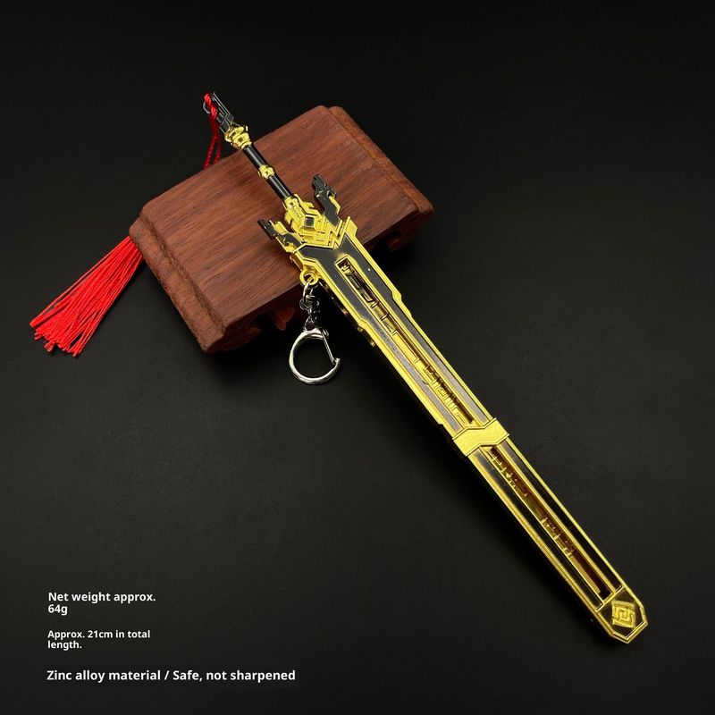 Premium-Waffenreplika-Kollektion aus Zinklegierung – Skyward Pride 21 cm, Wolfs Grabstein 22 cm und mehr_voghion.com