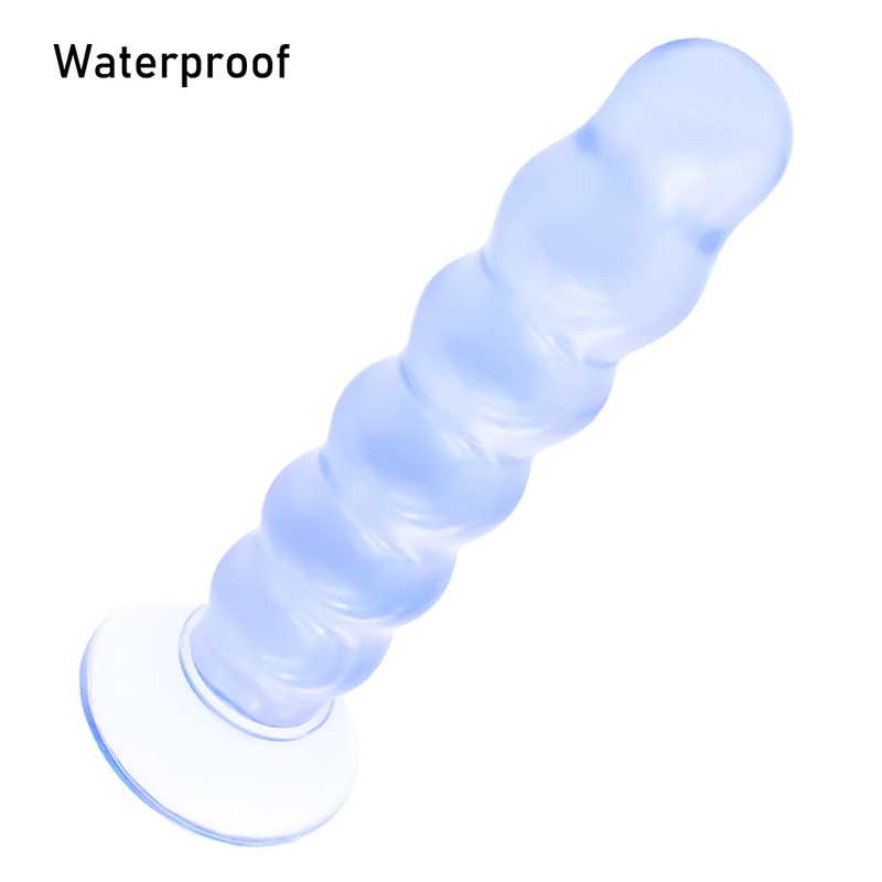 Analplug, riesiger Analdilator mit weichen Perlen und Saugnapf, Stimulation des Anus und Sexspiel, Analsex_voghion.com