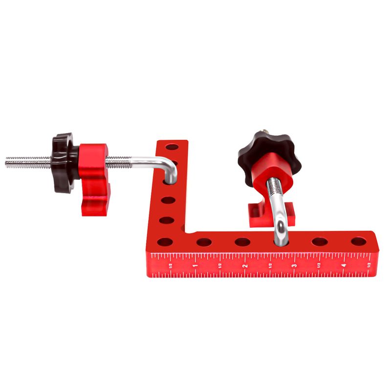 120/140mm Kątowy zacisk mocujący 90 stopni w kształcie litery L Pomocniczy panel mocujący Narzędzie zaciskowe do obróbki drewna_voghion.com