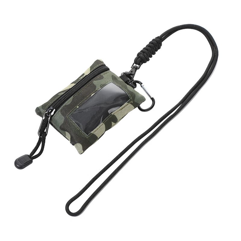 Marsupio tattico EDC – Mini portafoglio in nylon ultraleggero per chiavi e oggetti essenziali (unisex, quadrato/rotondo, diversi colori e opzioni di cinturino)_voghion.com
