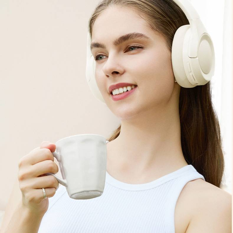 Neues ANC-Headset mit aktiver Geräuschunterdrückung, Bluetooth-Kopfhörer, lange Lebensdauer, einfach zusammenklappbares kabelloses Bluetooth-Headset_voghion.com