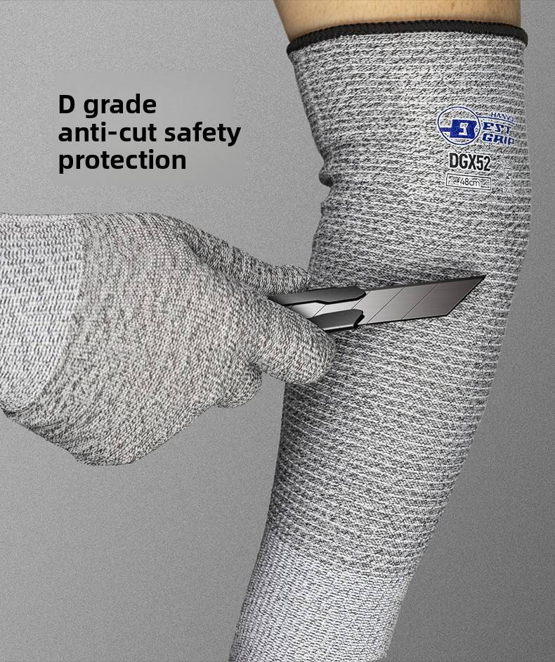 Arm Sleeves Arm Protectors Cut Resistant Sleeve,Anti Abrasion Farm Cut Resistant Gloves, Protective Gloves For Oyster Shucking,Meat Cutting,Wood Carvi_voghion.com