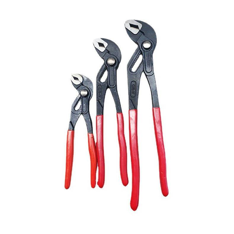 Adjustable 7" 10" 12" Multi-Function Water Pump Pliers, Wide Jaw Pipe Wrench For Home Plumbing & Bathroom Maintenance (Cr-V Steel)_voghion.com