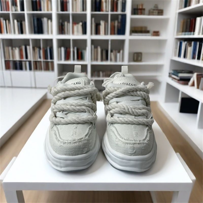 2026 Moda Spor Ayakkabılar Kaykay Ayakkabıları Koşu Ayakkabıları Kadın/Erkek Alçak Topuklu Bağcıklı Nefes Alabilen Aşınmaya Dayanıklı Koşu Ayakkabıları_voghion.com