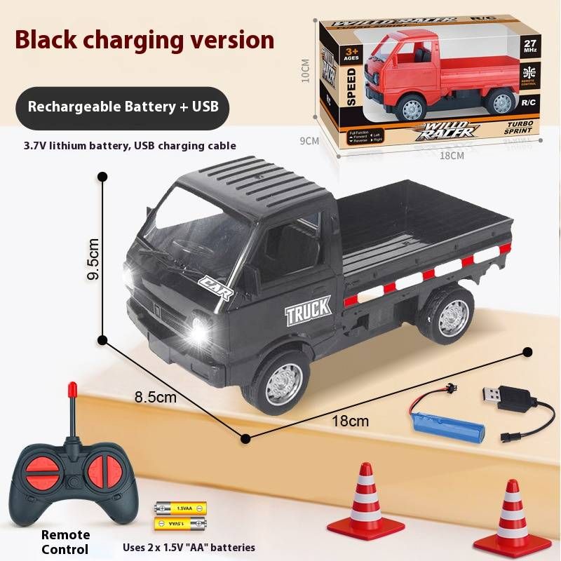 1:16 Scale RC Mini Truck – Suzuki-Inspired Remote Control Drift Car For Kids (4-6 Years) – Rechargeable Electric Toy With Realistic Cab_voghion.com