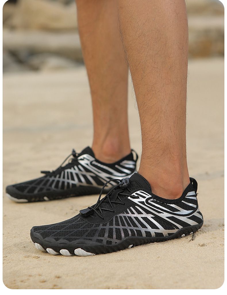 Scarpe da acqua unisex ad asciugatura rapida - Calzini antiscivolo per spiaggia, escursionismo e yoga (disponibili in 12 colori e 14 taglie)_voghion.com