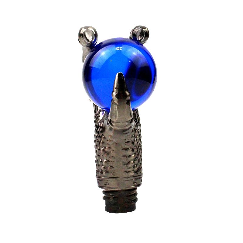 Dragon Claw Grasp Blue Glass Ball Walking Cane Fashion Decorative Walking Stick Gentleman Elegant Cosplay Crosier 93cm_voghion.com