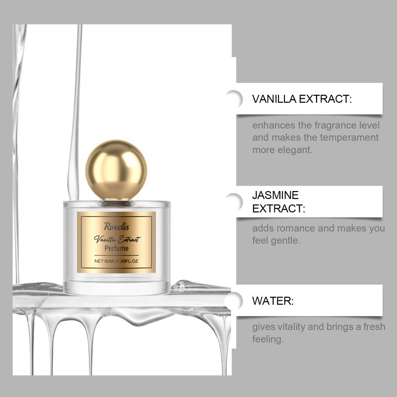 Roxelis Damenparfüm Charm, Vanilleduft, leicht frisch, langanhaltend, natürlich elegant, für jeden Tag_voghion.com