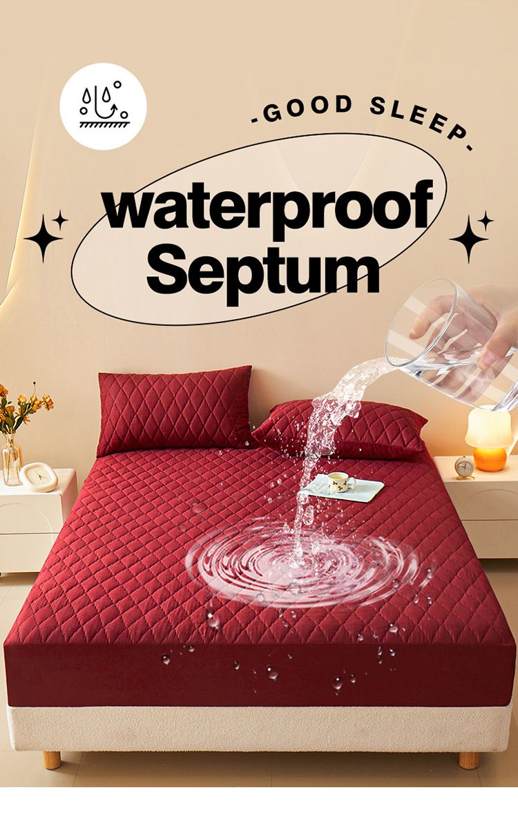 Housse de matelas imperméable Simmons, protège-matelas antidérapant et anti-urine_voghion.com