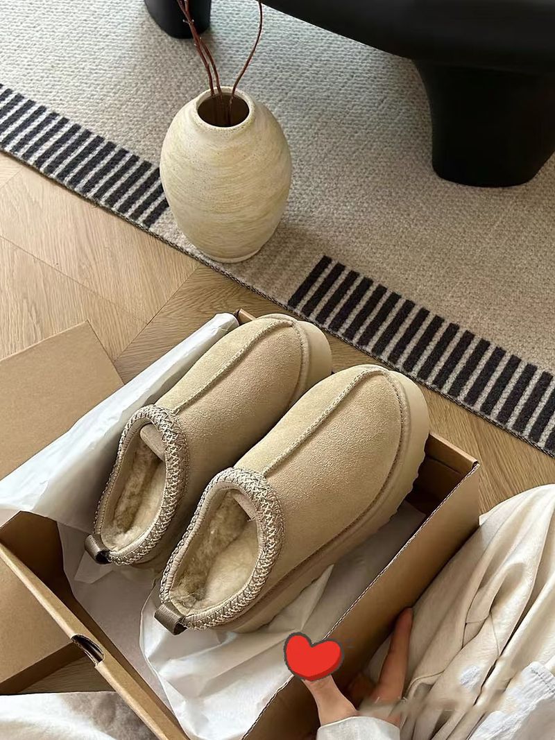 Stivali da neve bassi in pelle di mucca, stile etnico natalizio, a forma di cuore, invernali, nuovi, spessi, da donna, in cotone caldo_voghion.com