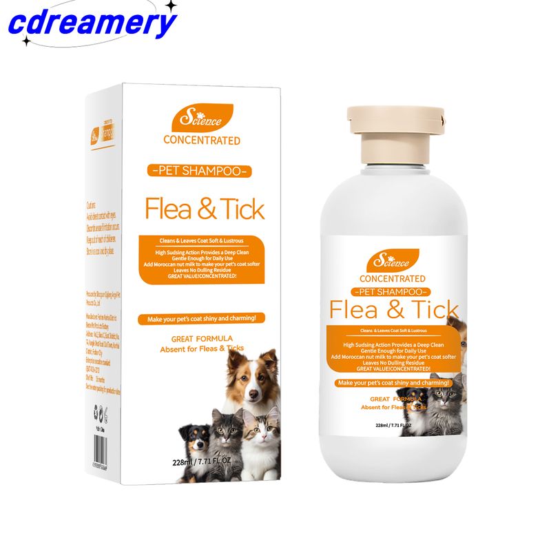 Profesionāls mājdzīvnieku šampūns kaķiem un suņiem ar dabīgām sastāvdaļām — attīroši un mitrinoši vannas kopšanas līdzekļi_voghion.com