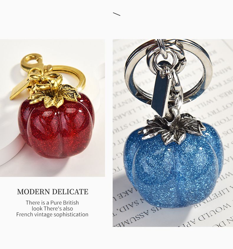 New Persimmon Pendant Women's Bag Accessories Everything Goes Well Keychain_voghion.com