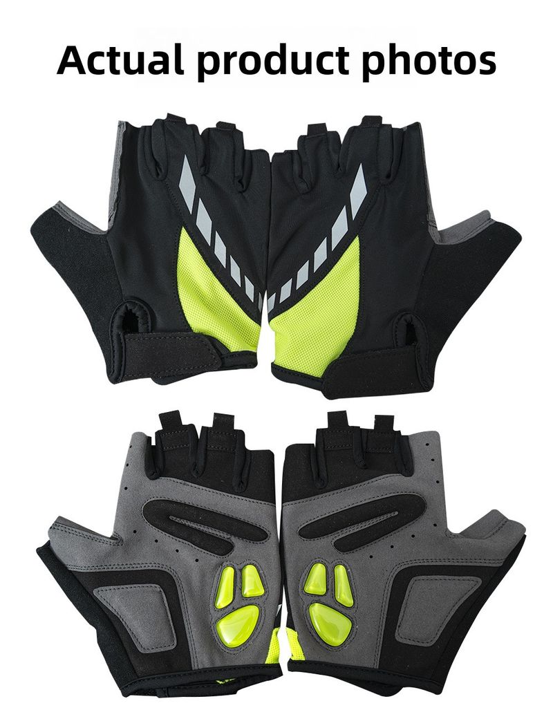 Premium Cycling Gloves Summer Breathable Non-Slip Shock Absorption Half-Finger Outdoor Sports Training Bicycle Road Bike_voghion.com
