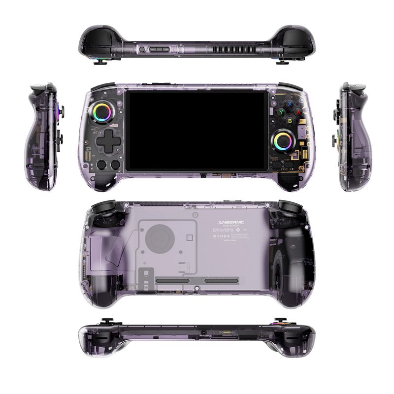 ANBERNIC RG557 Draagbare gameconsole 5,48" AMOLED-scherm, Dimensie 8300, Android Retro-videospeler, Ondersteunt FOTA WIFI_voghion.com