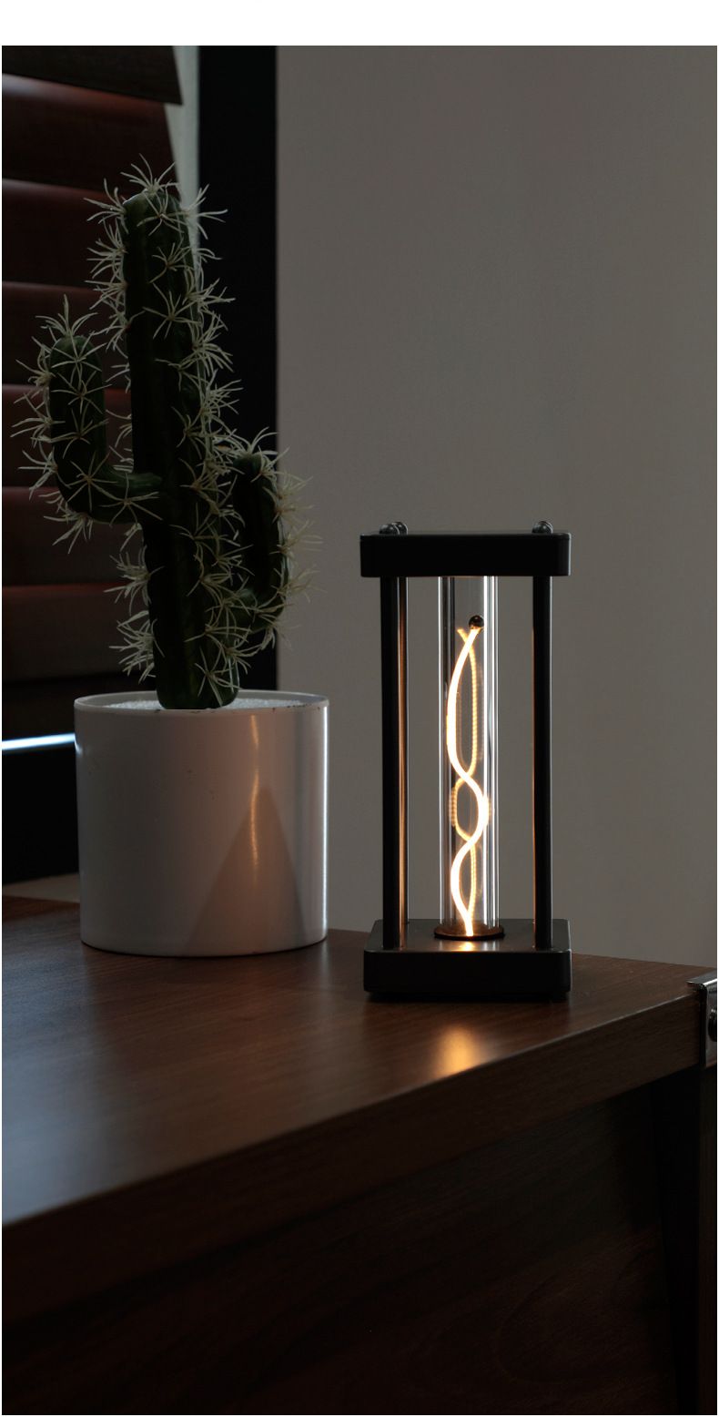 2025 Quantum Night Atmosphere Lampada da letto per interni, regalo creativo, luce a filo quadrato ricaricabile_voghion.com