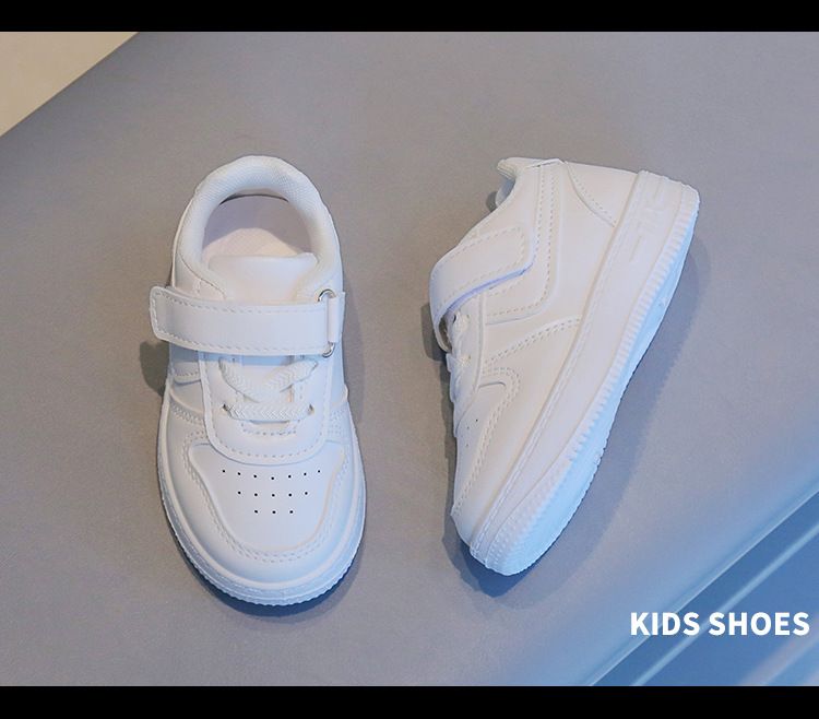 Scarpe piccole per bambini 2025 Scarpe sportive primaverili e autunnali, scarpe bianche piccole per ragazzi e ragazze, scarpe da ginnastica_voghion.com