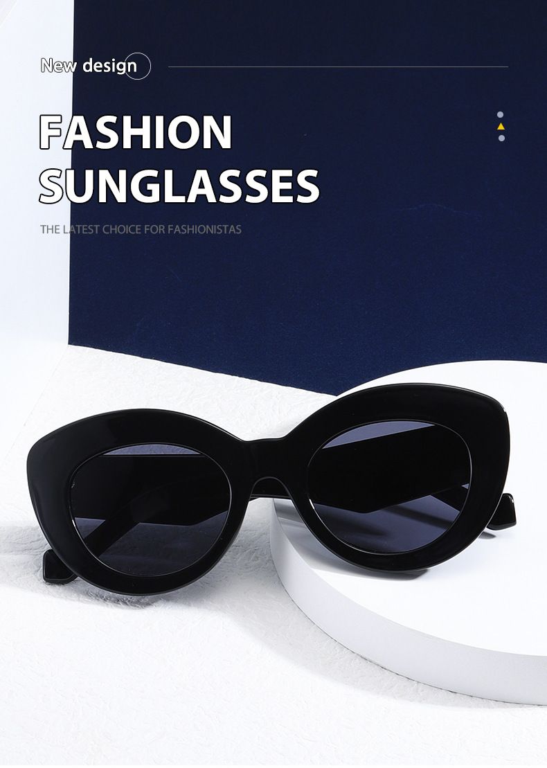 Cat eye tartarugato nella moda all'ingrosso per uomo e donna y2k occhiali da sole retrò occhiali da sole_voghion.com