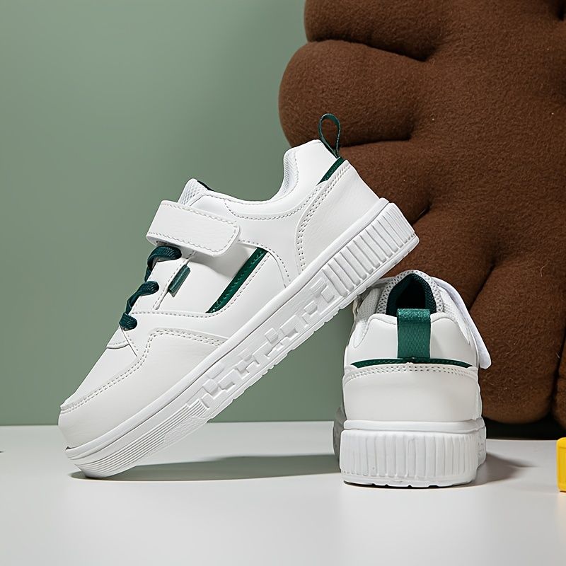 Lässige Low-Top-Skateboardschuhe für Jungen, bequeme, rutschfeste Sneakers für alle Jahreszeiten_voghion.com