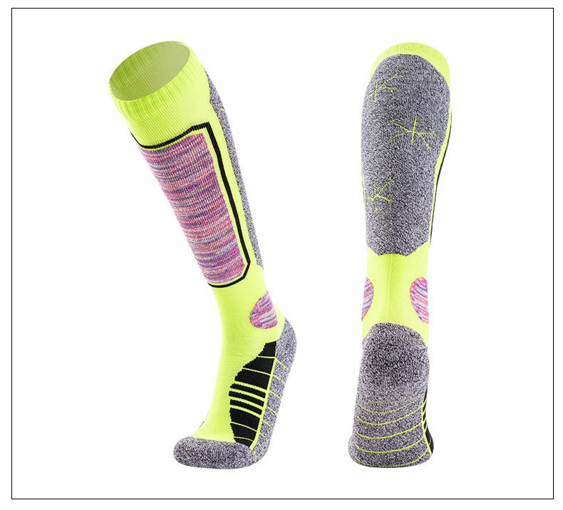 Sci da esterno per uomo e donna, unisex, caldo, invernale, tubo alto, spesso, fondo in asciugamano, escursionismo, alpinismo, cotone_voghion.com