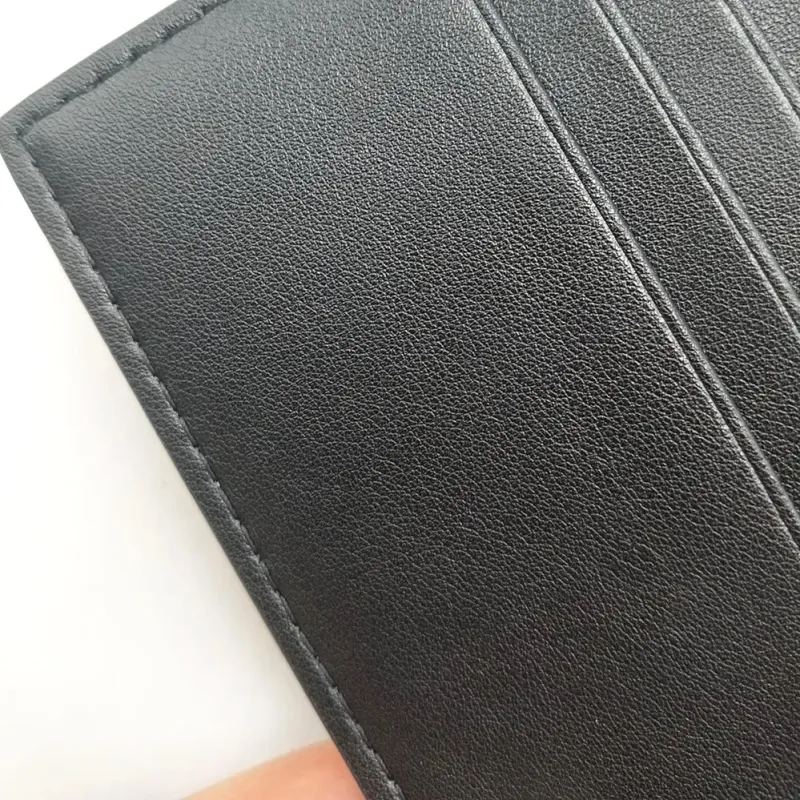 Mode Heren Desinger Bifold Korte Portemonnees Klassieke Heren Slanke Kleine Portemonnee Dierenprint Gemaakt Van Canvas Met Doos_voghion.com