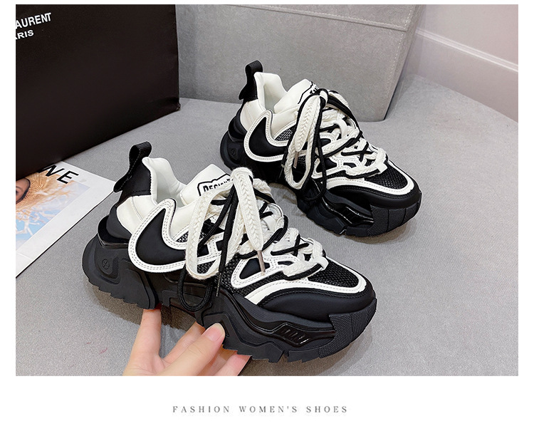 Europäische Waren Nischendesign Sport Damenschuhe 2023 Neue Sommer Single Mesh bequeme atmungsaktive rosarote alte Schuhe_voghion.com