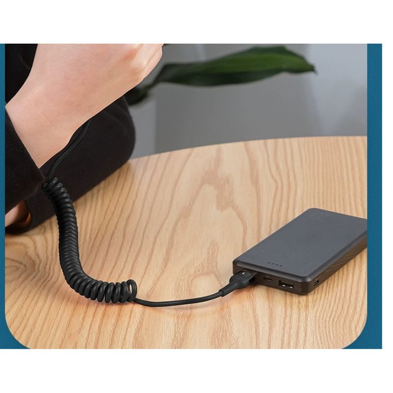 Spring 120W Super Fast Charging Data Type-C Compatible With IPhone Huawei Honor 6A Flash Charger Cable_voghion.com