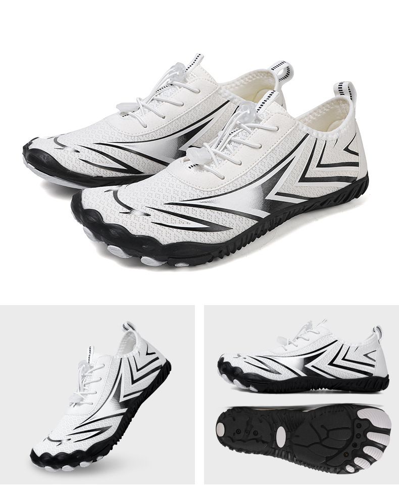 Scarpe da trekking leggere con tessuto traspirante ad asciugatura rapida e suola in gomma antiscivolo per trail running, sport acquatici e avventure all'aria aperta_voghion.com
