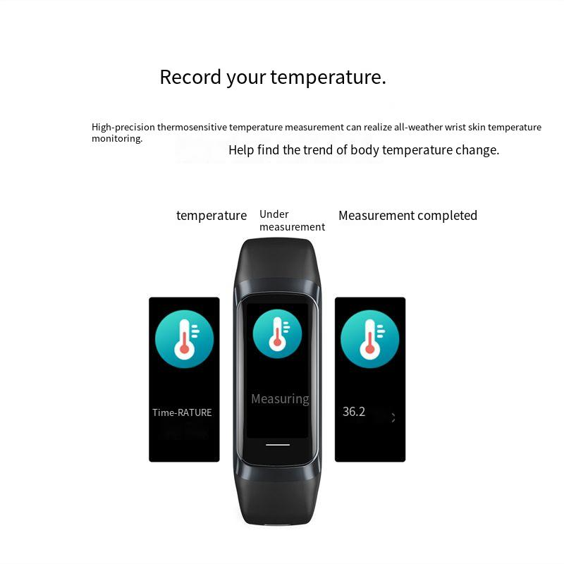 Children's watch Hd color screen smart blood oxygen bracelet health detection technology Bluetooth watch_voghion.com