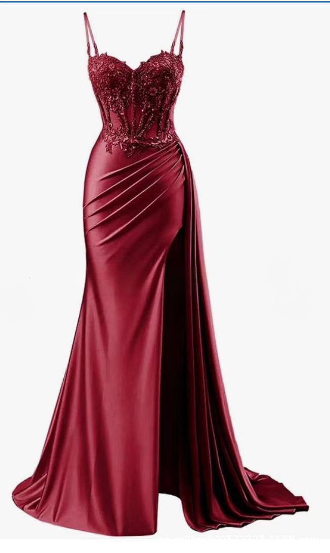 Damenbekleidung Neues grünes sexy Tube Top langes Abschlussball-Party-Abendkleid_voghion.com