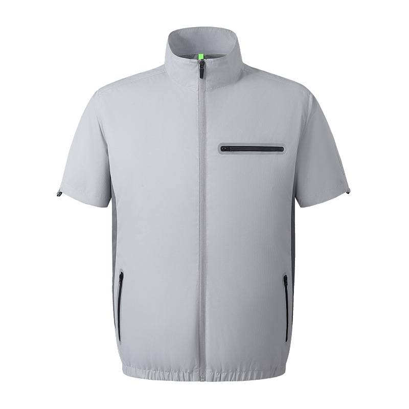 Kühlweste für Herren im Sommer mit eingebautem Ventilator, klimatisierte Kleidung, Camouflage-Arbeitskleidung für den Bau, Angelweste_voghion.com