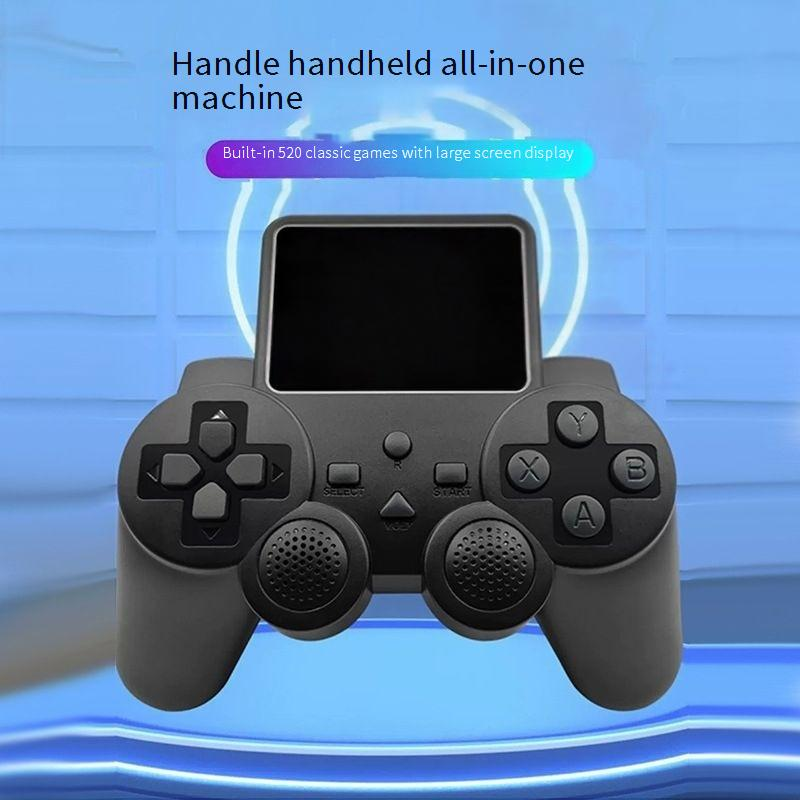 Handheld-Spielekonsole mit 2,4-Zoll-HD-Bildschirm und 520 klassischen FC-Spielen, Retro-Mini-Spielgerät für Kinder, tragbarer RPG-Abenteuer-Player mit AV-Ausgang_voghion.com
