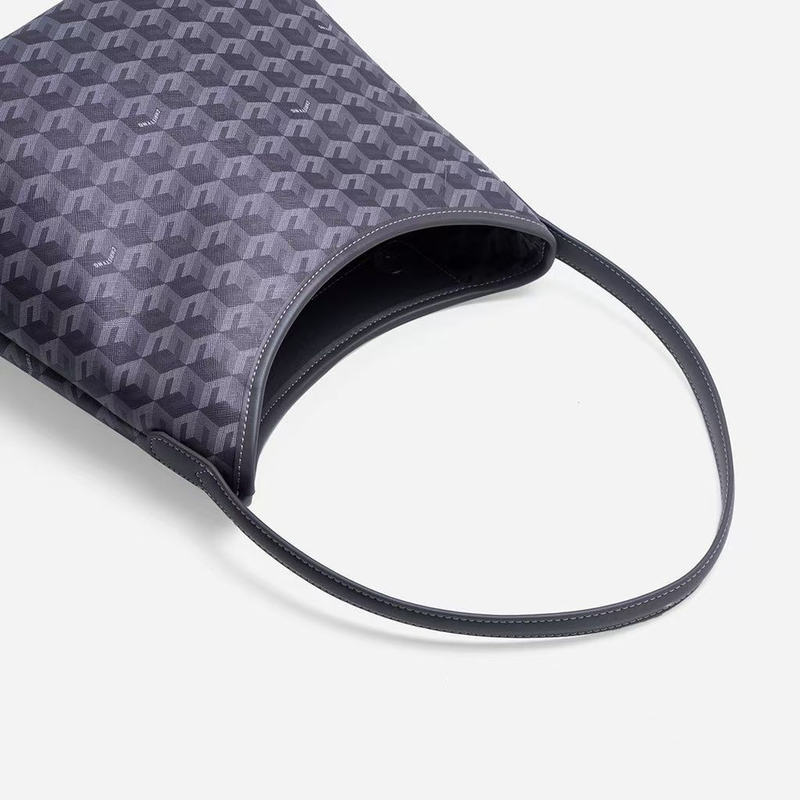 BORSA A TRACOLLA SPAZIOSA DI CHRISTY NG, BORSA A SPALLA IN COTONE BIOLOGICO DI GRANDE CAPACITÀ PER PENDOLARISMO E VIAGGI, DESIGN ERGONOMICO_voghion.com
