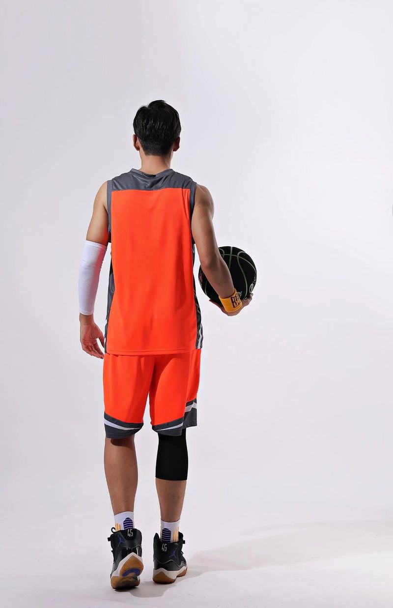 Summer basketball suit, men's game student sports training uniform, tank top, jersey, printed size team_voghion.com