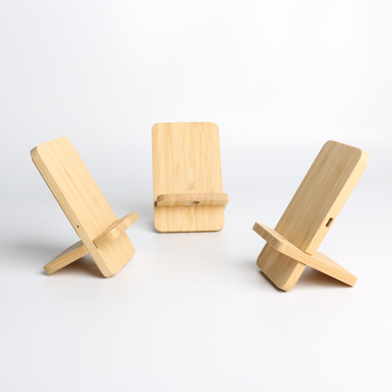 15w fast charging bamboo wood wireless charger detachable with a hole in the middle can directly charge mobile phone wireless charger_voghion.com